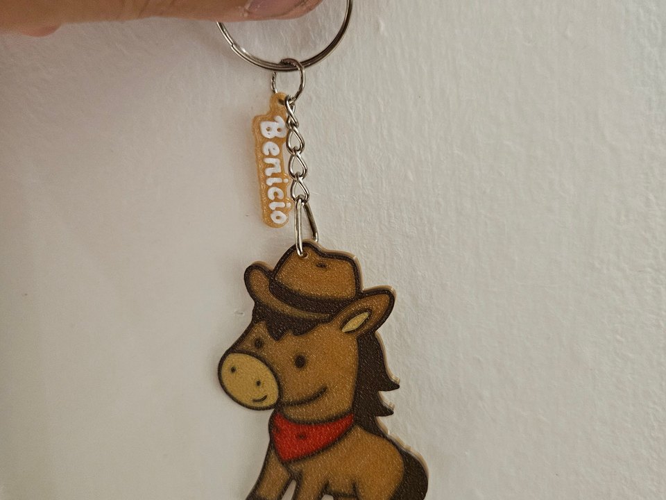 Foto de Llavero de Caballo Infantil